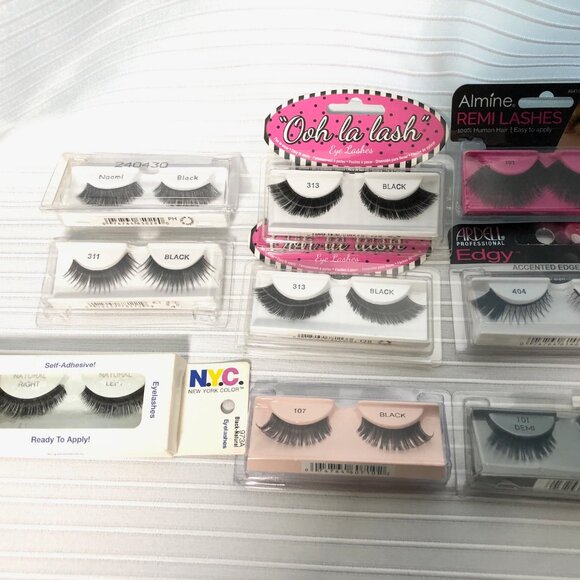 Variety Brand Pack of 20 | Dramatically Thick and Dense Ardell Eyelashes | Black - Picture 3 of 5